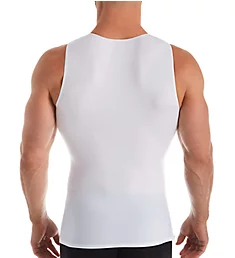 Compression Tank With Side Zipper WHT M