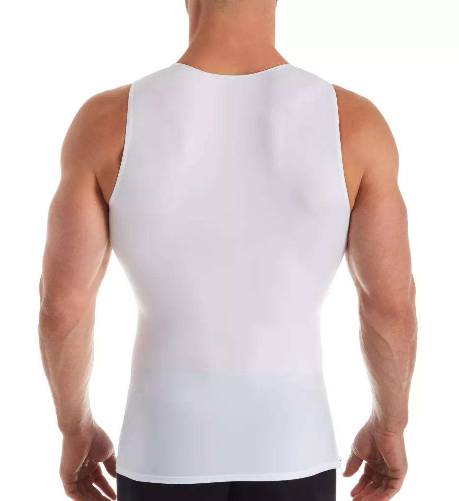 Compression Tank With Side Zipper WHT M