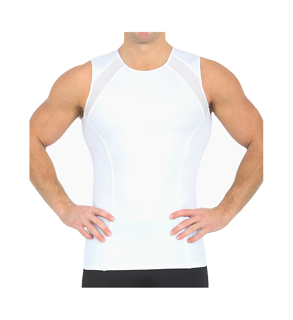 Power Mesh Compression Tank w/ Back & Side Support