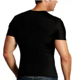 Slimming Compression Crew Neck T-Shirt Black M