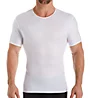 Insta Slim Slimming Compression Crew Neck T-Shirt WHT XL  - Image 1