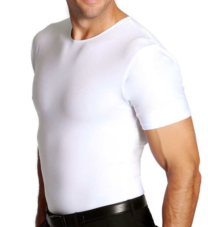 Slimming Compression Crew Neck T-Shirt by Insta Slim