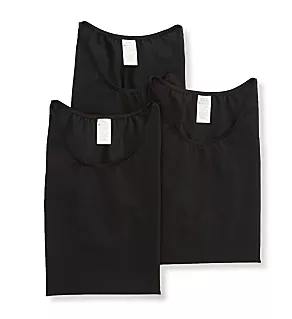 Slimming Compression Sleeveless Crew Tank - 3 Pack