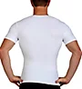 Insta Slim Compression Crew Neck T-Shirt With Side Zipper TS00Z1 - Image 2