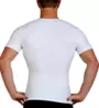 Insta Slim Compression Crew Neck T-Shirt With Side Zipper TS00Z1 - Image 2