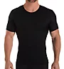 Insta Slim Compression Crew Neck T-Shirt With Side Zipper TS00Z1 - Image 1