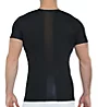 Insta Slim Power Mesh Crew Neck Tee w/ Back & Side Support TS2307 - Image 2