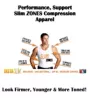 Insta Slim Slimming Compression V-Neck T-Shirt VS0001 - Image 9