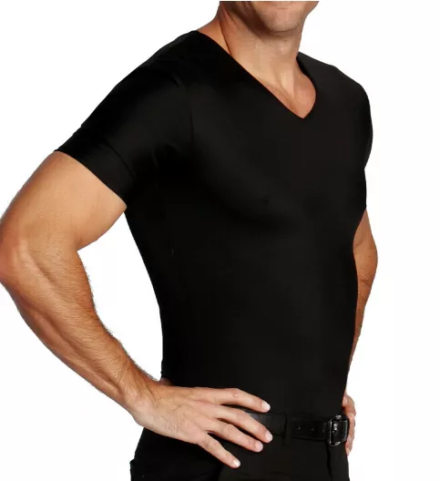 Insta Slim Big and Tall Compression V-Neck T-Shirt VS0001BT