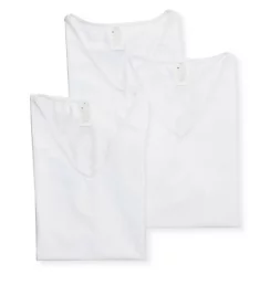 Slimming Compression Short Sleeve T-Shirt - 3 Pack White L