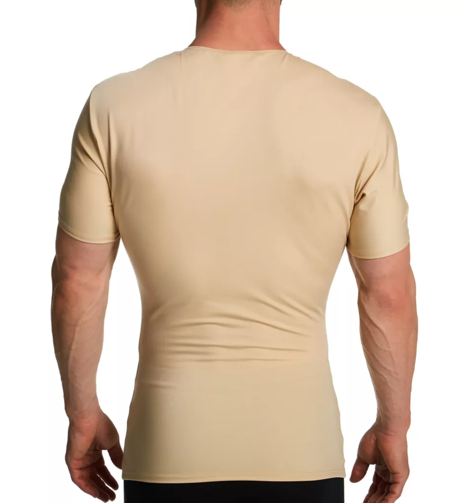 Slimming Compression Short Sleeve T-Shirt - 3 Pack Nude M