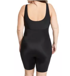 Curvy Tank Body Short with Open Gusset Black 2X