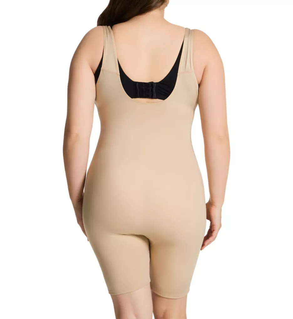 Curvy Torsette Body Slimming Short with Gusset Nude 2X