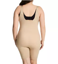 Curvy Torsette Body Slimming Short with Gusset Nude 2X