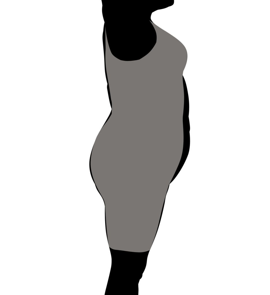 InstantFigure Curvy Tank Slip Dress D40031X - Image 4