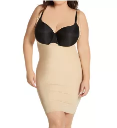 Curvy Under Bust Torsette Tank Dress