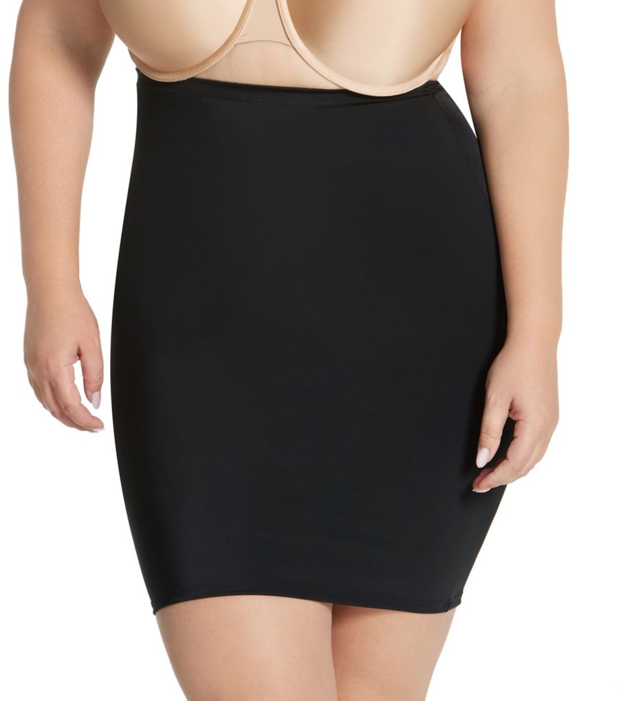 InstantFigure Women's Firm Control High-Waist Shaping and Slimming Slip  Skirt 