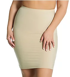 Curvy Half Slip Slimming Skirt Nude 2X