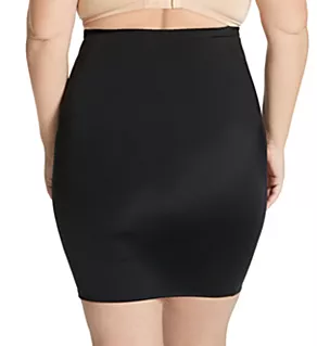 Curvy Half Slip Slimming Skirt Black 2X