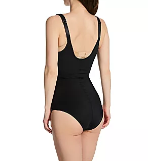 Torsette Underbust Bodybriefer w/Adjustable Straps Black 5X