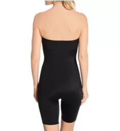 Bandeau Body Short with Open Gusset Black L