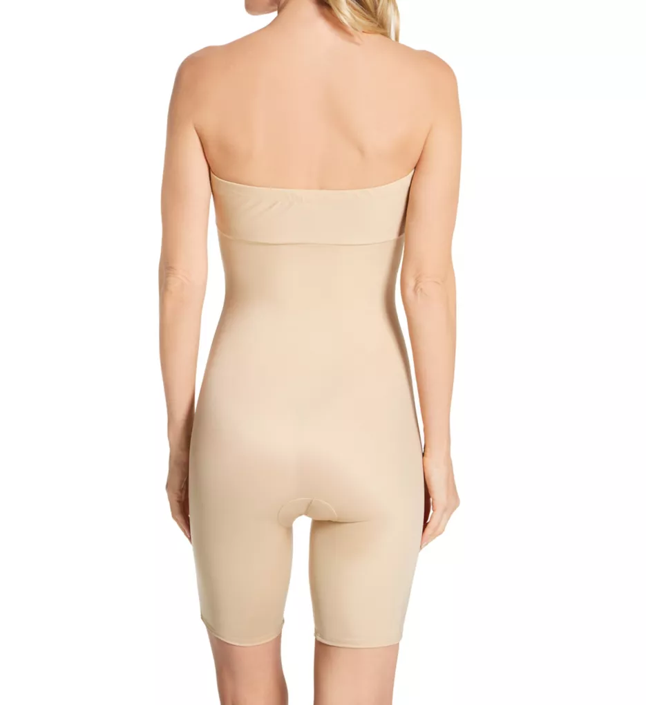 Bandeau Body Short with Open Gusset Nude L