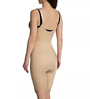 Torsette Underbust Bodyshort w/Adjustable Straps Nude S