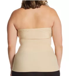 Curvy Strapless Bandeau Top Nude 2X