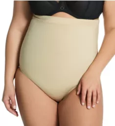 Curvy Hi-Waist Slimming Panty Nude 2X