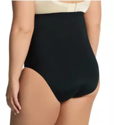 Curvy Hi-Waist Slimming Panty Black 2X