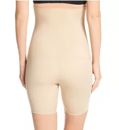 Hi-Waist Slimming Booty Short Nude L