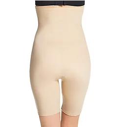 Hi-Waist Slimming Short with Open Crotch Gusset Nude L