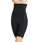 Hi-Waist Slimming Short with Open Crotch Gusset