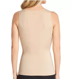 Hi-Back Shirred Front Tank Top