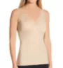 InstantFigure Hi-Back Shirred Front Tank Top WT40011