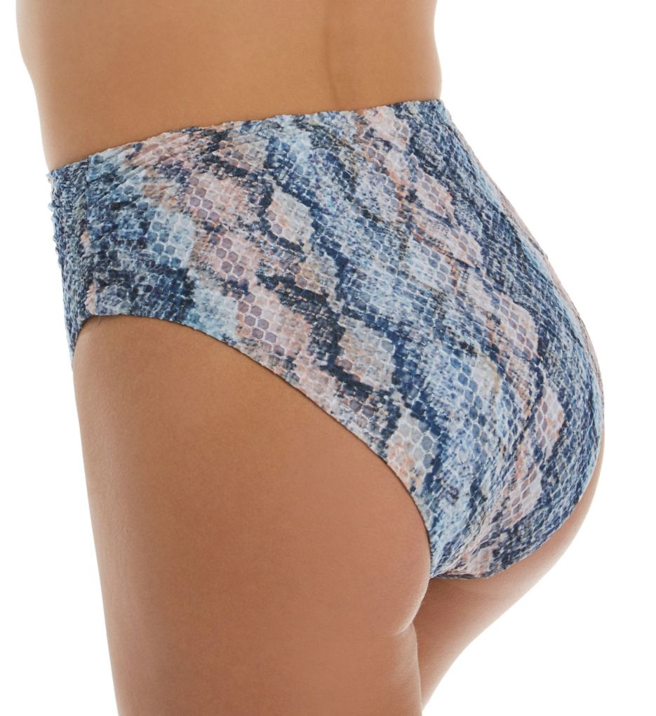 Vienna High Waist Shirred Brief Swim Bottom