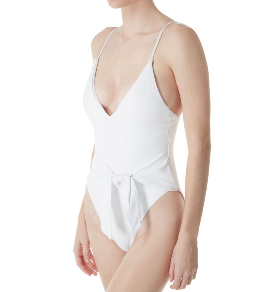 Double Take Wrap One Piece Swimsuit