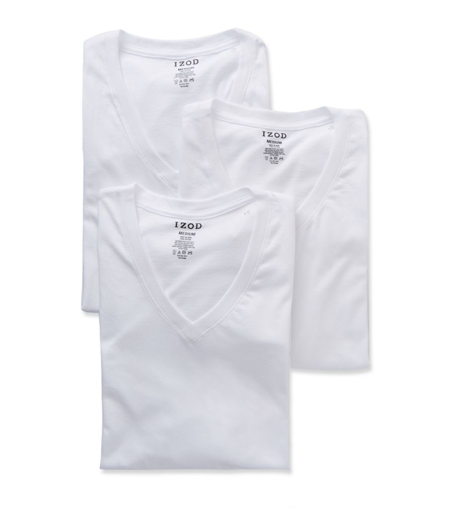 100% Cotton V Neck T-Shirt - 3 Pack-cs2