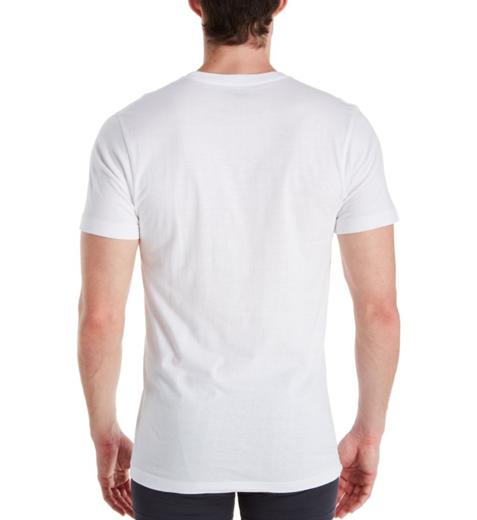 Essentials Cotton Crew Neck T-Shirts - 5 Pack-bs