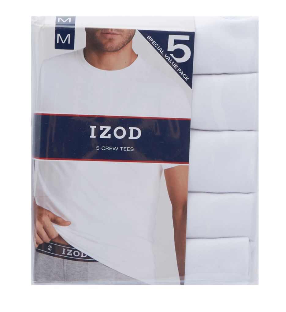 Essentials Cotton Crew Neck T-Shirts - 5 Pack-cs1