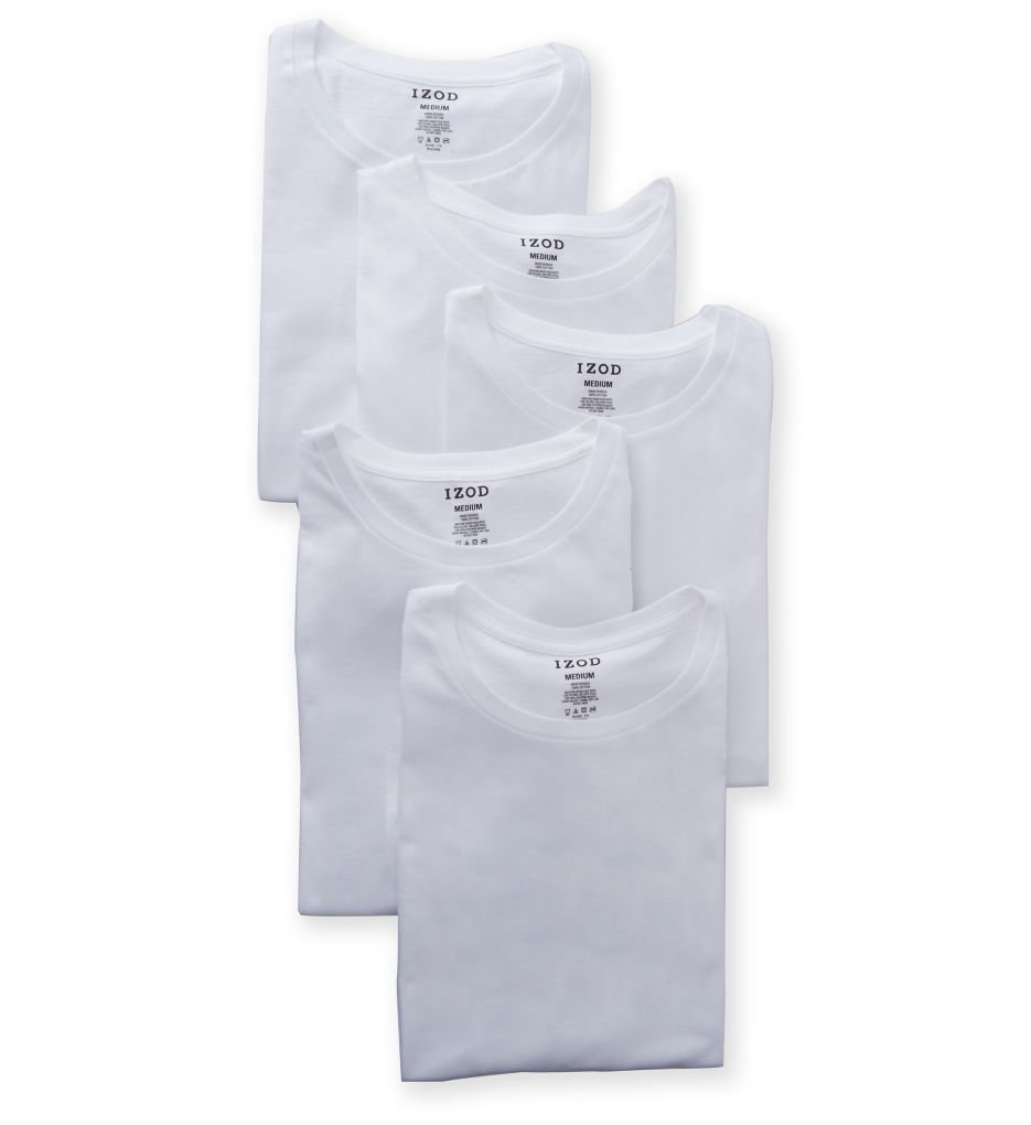 Essentials Cotton Crew Neck T-Shirts - 5 Pack-cs2