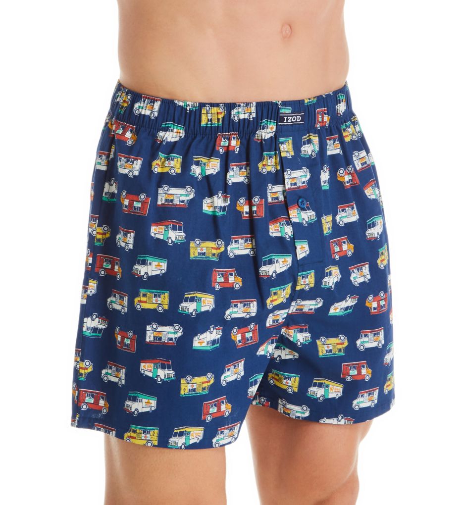 Izod 201WB15 Saltwater Woven Boxers - 3 Pack