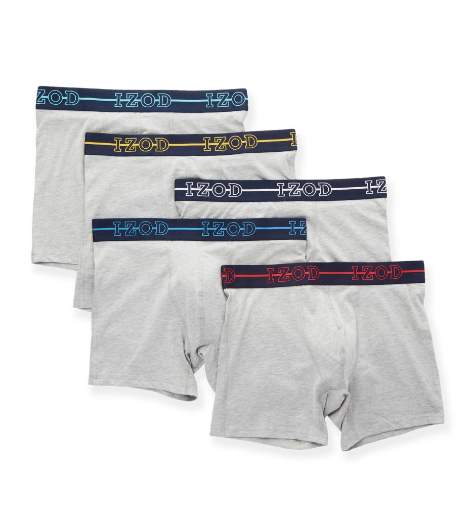 Cotton Stretch Boxer Briefs - 5 Pack-cs2