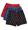 Izod Woven Cotton Boxers - 3 Pack 213WB15 - Image 3