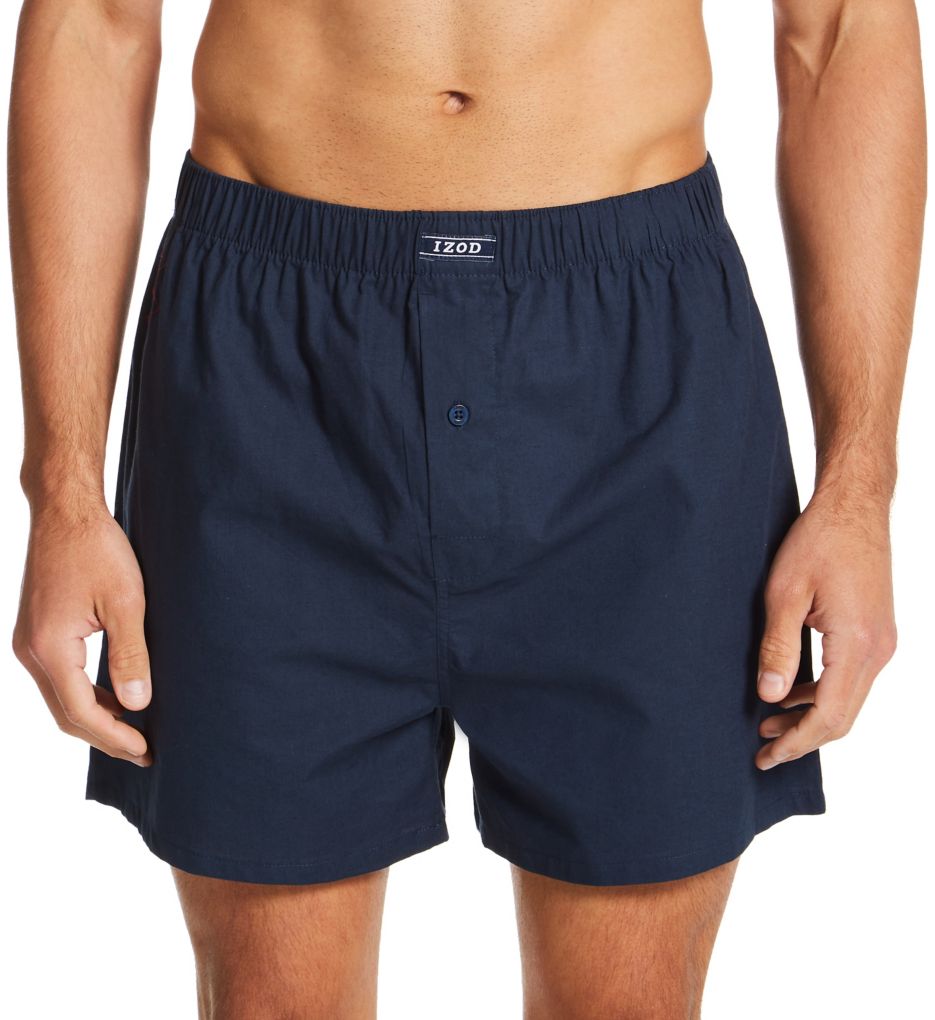 IZOD Men's Underwear - Classic Woven Boxers (4 Pack) : : Clothing,  Shoes & Accessories