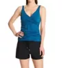 Jantzen Solids Wrap X Back Tankini Swim Top 21008T - Image 5