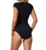 Jantzen Sporty Solids Zip High Neck One Piece Swimsuit 21224M - Image 2