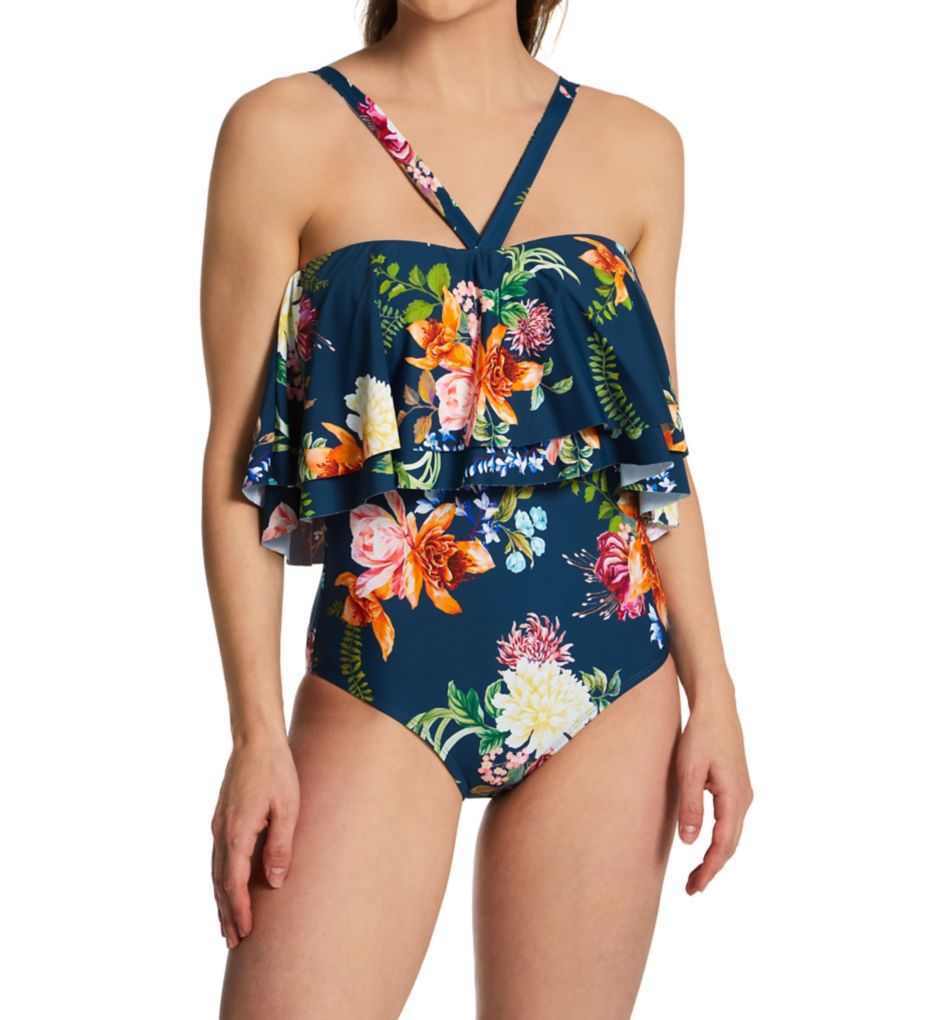 Floral Enchantment Clair One Piece Swimsuit-gs