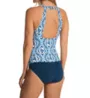 Jantzen Sunset Ceramic Grace High Neck H-back One Piece 23067M - Image 2