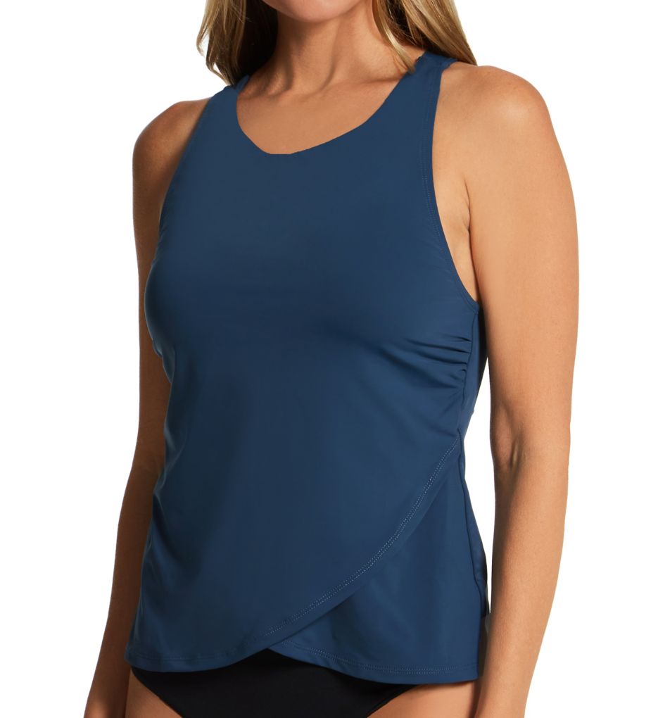 Azure Sport Tankini Top